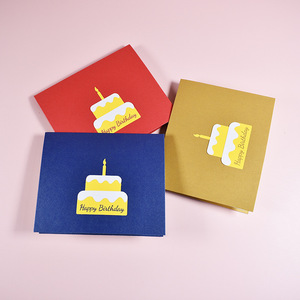 Biglietto d'<span class=keywords><strong>Auguri</strong></span> 3D Pop-Up per <span class=keywords><strong>Compleanno</strong></span>, Invito per Ragazze, Bambini, Moglie, Marito, Torta di <span class=keywords><strong>Compleanno</strong></span>, Cartolina Regalo con Busta - Product Image 4