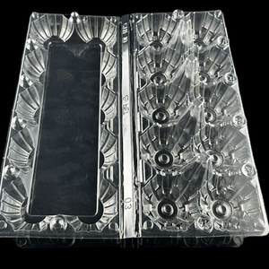 Khay đựng trứng nhựa trong suốt thân thiện với môi trường <span class=keywords><strong>CPET</strong></span>/PET 10 lỗ, dành cho trứng gà, kích thước 24*10*6cm, dùng trong nông nghiệp - Product Image 4