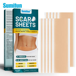Medical Grade Silicone <b>Scar</b> <b>Tape</b> Sheets Reusable Self-Adhesive <b>Scar</b> Removal Strips for C-Section Surgery Healthcare Supply - Product Image 1