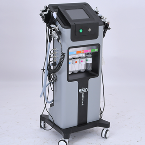 Cabina con Líquido Visible y Tecnología de Dermoabrasión, Ranuras Frontales Transparentes y 4 Botellas para Observación Directa del Nivel de Líquido - Product Image 1