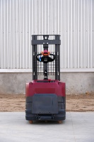 Apilador Eléctrico Solreign de 1.5t, 3m de Altura de Elevación, para Manejo de Materiales en Almacén, con Batería de Litio de 48V e Hidráulica Lateral
