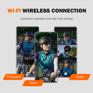 Popular entre os entusiastas do ciclismo e o capacete inteligente com 720P Wifi pode ser gravado - Product Image 6