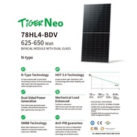Harga pabrik Jinko Tiger Neo n-type Panel surya 625-650W Panel surya Jinko 630W sistem Panel surya