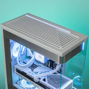 Chasis de aluminio ATX de escritorio para juegos de 360 ° con ventana de vista panorámica EVOLV X2 - Product Image 4