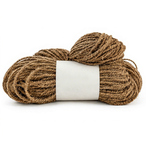 Cuerda de Yute Trenzada Gruesa Hecha a Mano, Fibra Natural Ecológica para Decoración del Hogar, Forma Circular - Product Image 1