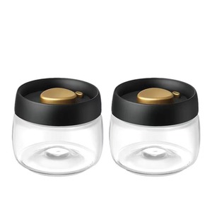 微波炉密封玻璃咖啡坚果罐套装标志印刷食品容器厨房储物调味料包装 - Product Image 6