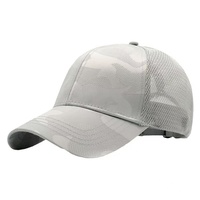 Casquettes de baseball d'été pour hommes et femmes, en tissu maillé respirant, design 6 pièces en velours, acrylique réglable, style niche