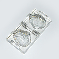 Coque vide pour fard à paupières, nouvel arrivage, fard à paupières Transparent, compacte, contenant de poudre, maquillage, emballage cosmétique
