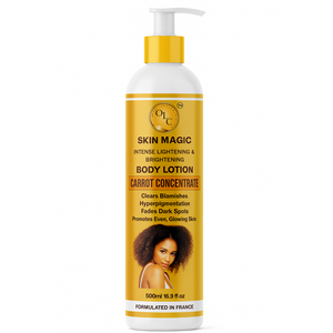 Lotion Corporelle Concentrée de Carotte 500ml Formule Éclaircissante Intense Revitalisante et Réparatrice Nourrissante - Product Image 6