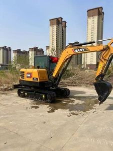 Excavatrices sur chenilles SANY d'occasion certifiées CE avec godet, excavatrice d'occasion SY60C 6 tonnes à vendre, machines de Chine - Product Image 2