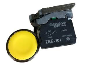 100% Original XB4BA51 <b>Push</b> <b>Button</b> <b>Switch</b> France Made 22mm Harmony Metal 10A Max. Current IP65 Level 1NO1NC 19mm - Product Image 4