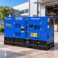 Générateur diesel silencieux 50 kVA, 80 kW, 100 kW, 200 kW, 300 kW, grand réservoir de carburant, générateur diesel industriel