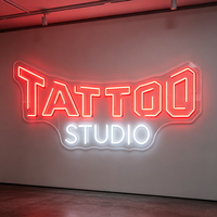 Özel Neon Tabela Kişiselleştirilmiş Logo Işığı Marka Tabelası LED Şirket Tabelası Vitrin Rafı Duvar Sanatı Dekoru Mağaza Dövme Stüdyosu için