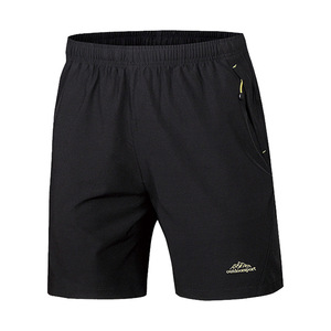Shorts de sport à séchage rapide pour hommes, gris foncé, coupe ample, vêtements d'été pour l'extérieur - Product Image 4
