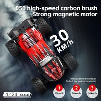 WLTOYS 244018 1/24 2WD RC Buggy Elektrisches Rennauto Monster Truck 30km/h Hochgeschwindigkeits-Offroad 2,4GHz Ferngesteuertes Auto 050 Motor