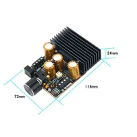 TDA7850 module amplificateur de puissance numérique classe AB carte amplificateur de puissance de voiture basse