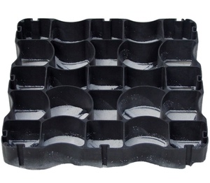 Grilles en nid d'abeille carrées en HDPE pour remplissage de <span class=keywords><strong>gravier</strong></span>, écologiques, 50*50, pour enclos à chevaux, stationnement en débordement et allées - Product Image 2