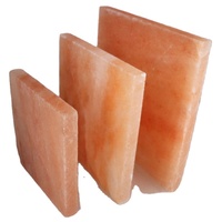 Briques de sel de l'Himalaya de qualité alimentaire sur mesure pour la cuisson, la grillade et les plats de service, grandes dalles de sel de l'Himalaya pour barbecue