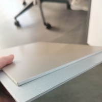 Panneau composite en aluminium ACP/ACM de 4 mm B1 ignifuge, revêtu de PE PVDF, pour revêtement mural extérieur