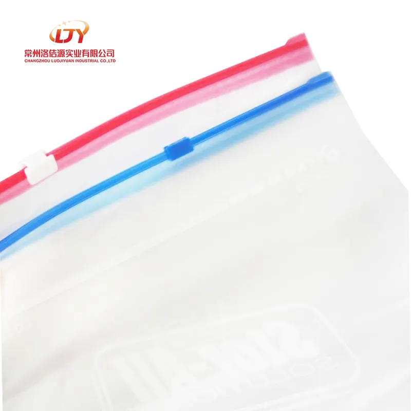 LJY 1 Gallon Freezer Slider Bags Disposable Clear Plastic Zipper Pouches with Expandable Bottom for Restaurantware Food Storage