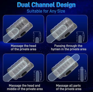 Male Masterburbatar Hands Free Adult Toy Mastusbar Sucking Thrusting Machine Pussy Pocket Butt <strong>Masterbator</strong> Viboators Toys - Product Image 5