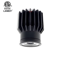 Dernier design, module encastré orientable anti-éblouissement 4 pouces 5CCT, spot LED à intensité variable, éclairage de plafond, certifié ETL