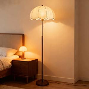 โคมไฟตั้งพื้นสไตล์โบราณกลางห้องนั่งเล่นห้องนอนโซฟาโคมไฟตกแต่งพื้น - Product Image 2