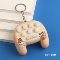 Porte-clés Jouet Anti-Stress Whack-a-Mole en Gros, Console de Jeu Portable, Jouet Créatif pour Enfants et Ornement de Sac