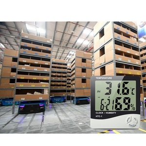 Tốt nhất giá rẻ thời tiết phong vũ biểu Nhiệt kế ẩm kế HTC-2 - Product Image 6