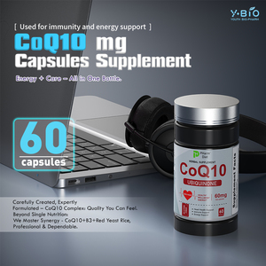 كبسولات يوث المركبة لصحة القلب تحتوي على فيتامين ب3 ومستخلص الأرز الأحمر المخمر ومعتمدة بشهادة تحليل (60 ملغ، 60 كبسولة/زجاجة) - لتحسين الصحة - Product Image 6