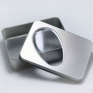 Boîte en étain personnalisée en gros pour cadeaux, chocolats, menthes, jouets pour enfants, emballage alimentaire USB - Product Image 4