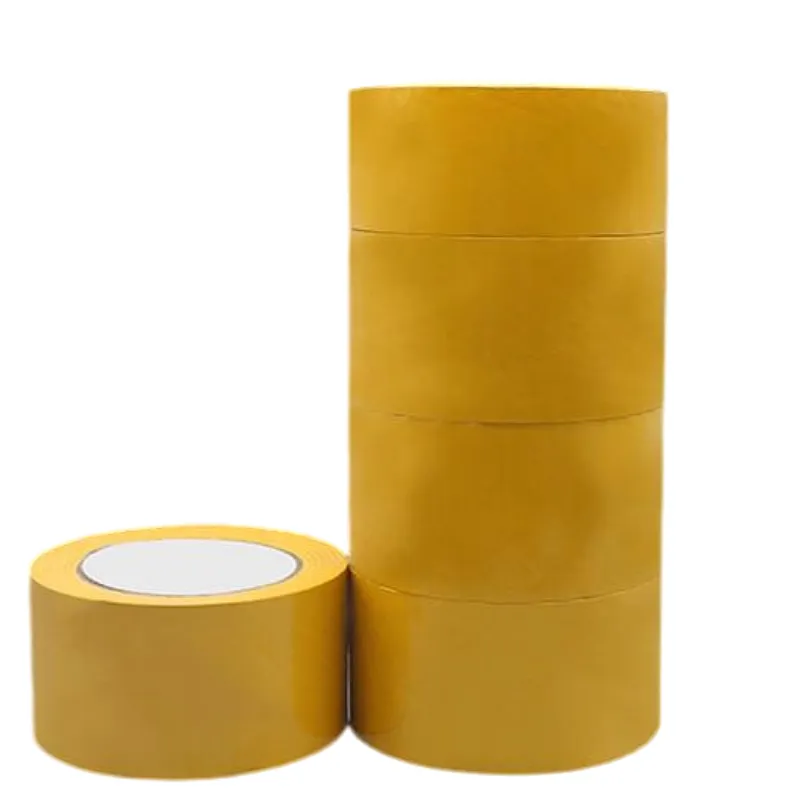 Cinta kundendefinierte gelbe supertransparente Verpackung mit Klebefolie Band 3 Zoll Bopp-Opp-Bandrolle