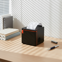 Imprimante thermique de reçus de cuisine 80 mm, petite imprimante de tickets POS avec USB/LAN/Bluetooth/Wi-Fi/Cloud pour l'impression des commandes à emporter