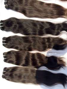 Cheveux vietnamiens non traités, mèches de cheveux humains bruts, fournisseur en gros, mèches de tissage, cheveux humains vierges, cuticules alignées - Product Image 4