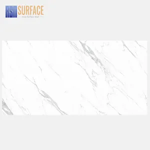 Wholesale Silky Surface Large Format Statuario White 3200*1600*12mm Large Size Porcelain Slab