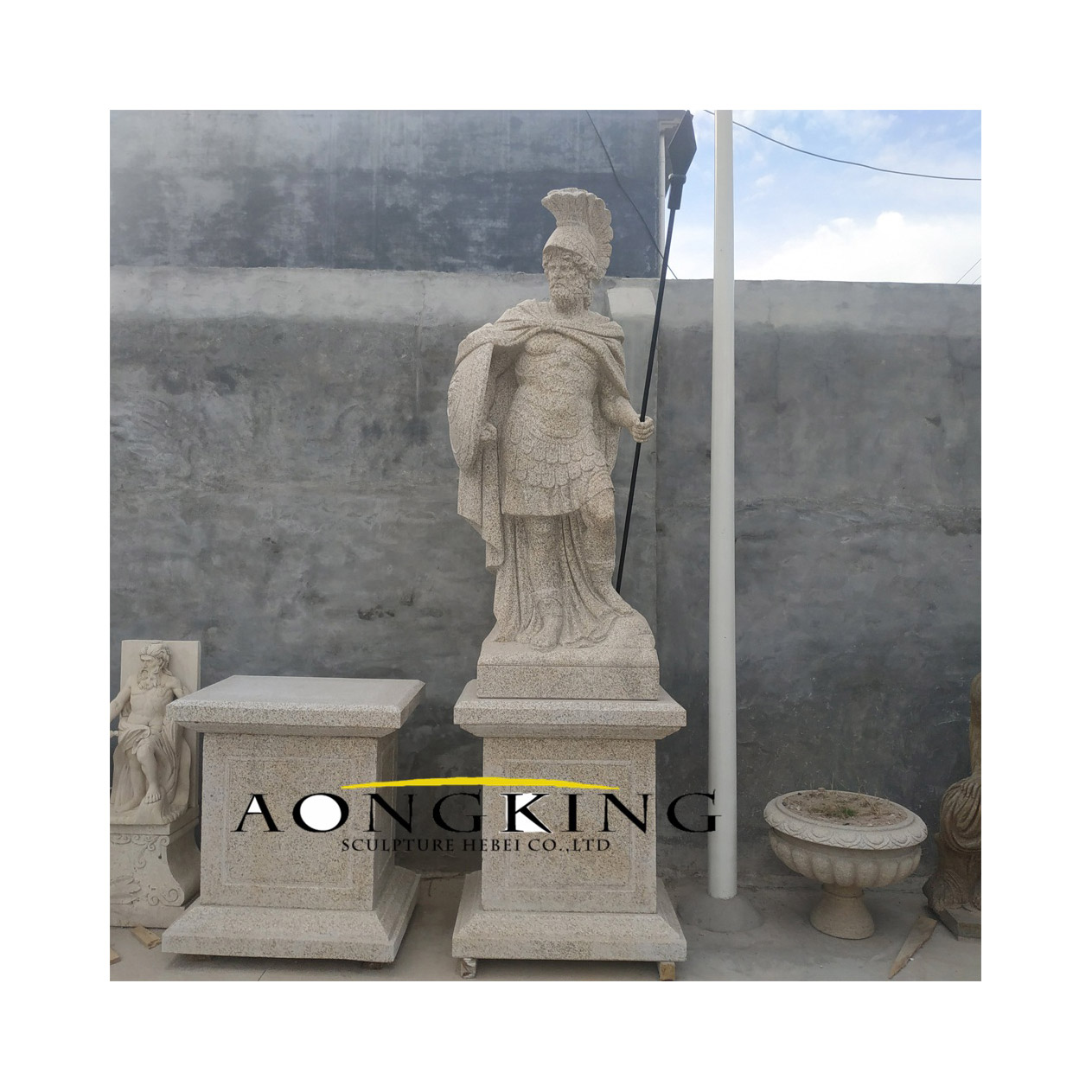 古代ギリシャの彫刻戦士ライダーと戦争馬の像の彫刻| Alibaba.com