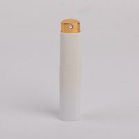 Atomiseur de parfum portable en plastique de 10 ml avec dégradé personnalisé, format de poche, flacon à visser avec pulvérisateur à pompe, bouteilles en plastique