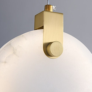Modern Minimalist Pendant <b>Light</b> Round E27 LED Single Head For Living Room Bedroom Nordic Style - Product Image 3
