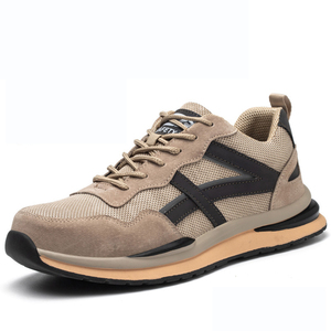 Commercio all'ingrosso Kevlarr <span class=keywords><strong>scarpe</strong></span> da lavoro per gli uomini pelle di cinghiale in pelle scamosciata <span class=keywords><strong>scarpe</strong></span> di sicurezza con resistente all'usura in gomma Sole acciaio punta Anti-fracassatura - Product Image 6