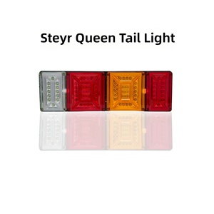 Luces Traseras Impermeables para Camión, 12~24V, Luces de Freno, Direccionales y Reversa para Remolque, Alta Luminosidad, Universales - Product Image 3