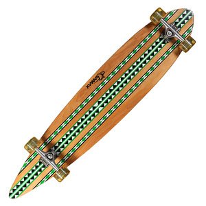 Planche à roulettes <span class=keywords><strong>en</strong></span> <span class=keywords><strong>bambou</strong></span> personnalisée Ruidongle à quatre roues avec motif de poisson graffiti, planche à roulettes de rue pour adultes et enfants - Product Image 2