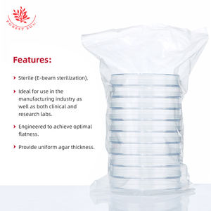 Prato De Petri De Plástico Estéril Célula Descartável De Laboratório Redonda Forma Prato De Cultura - Product Image 5
