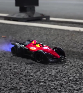 DWI DOWELLIN <span class=keywords><strong>1</strong></span>:64 Mini F1 Formula Racing Coche de control remoto 2,4 GHz Coche de carreras de alta velocidad <span class=keywords><strong>RC</strong></span> con luz, aerosol y música para niños - Product Image 2