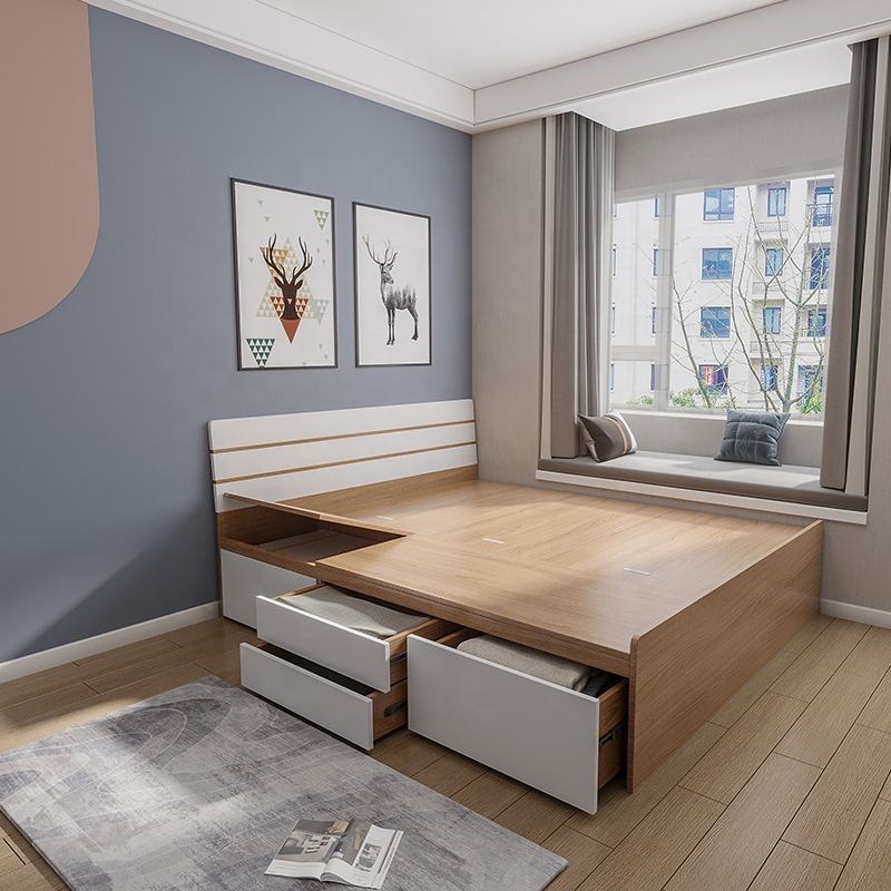 Chinese Product Bedroom Furniture Children Bunk Wooden Double Kid Bed for  Kids Furniture Design