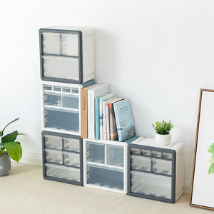 Plastique 7 Tiroirs <span class=keywords><strong>Cube</strong></span> Boîte De Rangement Diviseur Compartiment Armoire Organisateur pour Vis - Product Image 4
