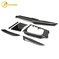 Kit de remplacement de garniture intérieure en fibre de carbone véritable pour console centrale BMW 2025+ G20 LCI G26 I4 G42 Série 2 M240i G80 G82 G83