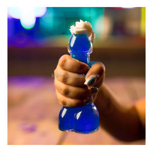 Verre à coup unique personnalisé de 400ml jouets sexuels féminins coquette conception personnalisée accessoire à boire en forme d'organe génital masculin - Product Image 6