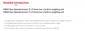 ชุดชั่งน้ำหนักประกอบสำเร็จรุ่น Shinko ViBRA TL Series - Product Image 3
