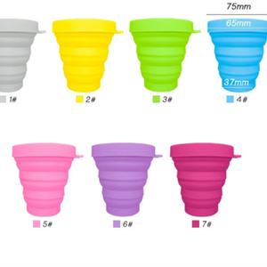 Vaso Plegable de Silicona Portátil para Exteriores, Vaso para Beber con Diseño Impreso de Grado Alimenticio - Product Image 3