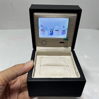 Caja de Anillo Inteligente de Lujo con Pantalla LCD de 2.4 Pulgadas y Logotipo Personalizado para Empaque de Joyería, Regalo de Boda, Compromiso o Propuesta de Matrimonio